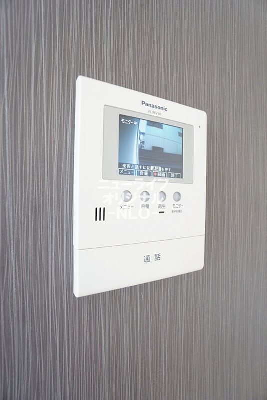 セキュリティ　事前に訪問者を目視してから対応できるTVモニターホン付☆