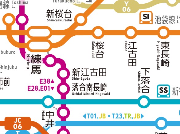 眺望　☆路線図☆