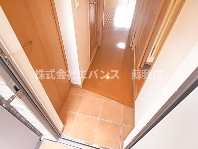 玄関　ゆったりとした玄関です