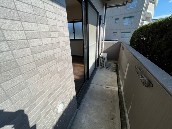 バルコニー　※別部屋の写真です