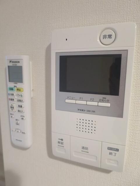 セキュリティ　訪問者が一目で分かるＴＶモニタ付インターホンです！