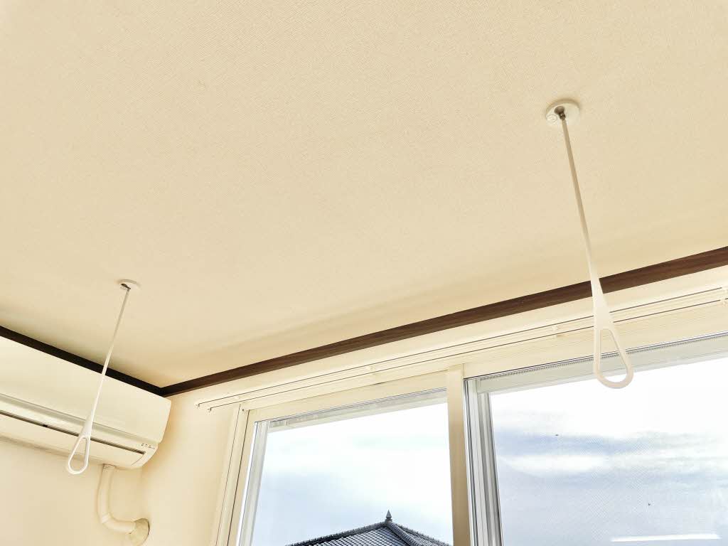 その他設備　室内物干し