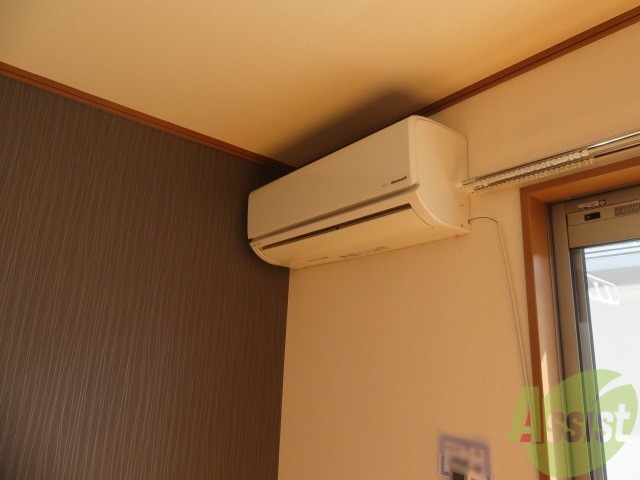 その他設備　エアコンが設置されているので、入居日から利用できます。