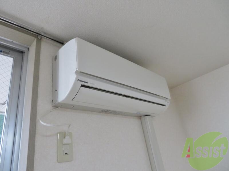 その他設備　エアコンが最初から付いてますのですぐ快適に過ごせますね。