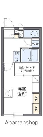 レオパレスコスミックの間取り写真