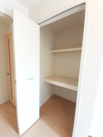 収納　十分な収納スペースがあります