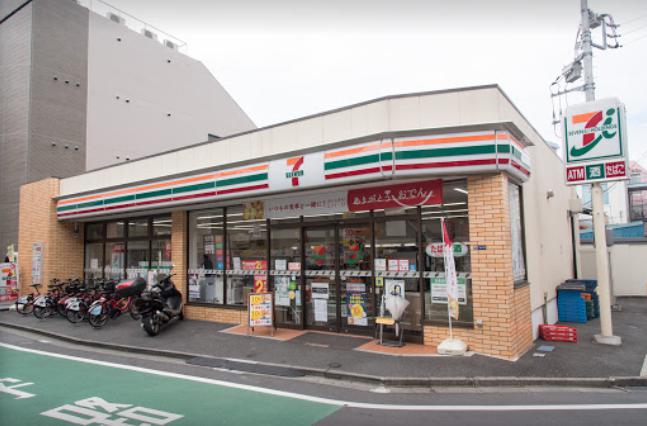 コンビニ　セブンイレブン 高田馬場3丁目中央店（コンビニ）まで462m