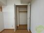 収納　寝室の収納です。部屋がすっきり片付きます。