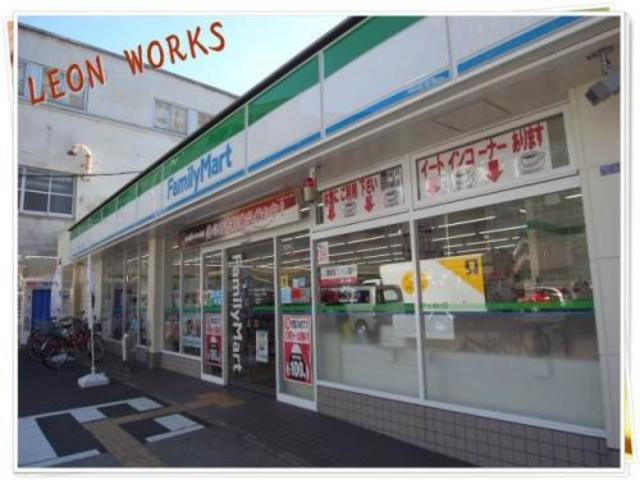 コンビニ　ファミリーマート福島北港通店（コンビニ）まで395m