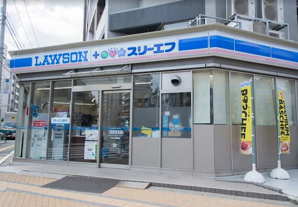 コンビニ　ローソン・スリーエフ すみだ横網店（コンビニ）まで154m