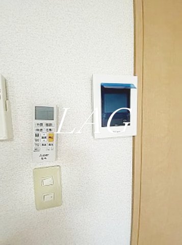セキュリティ　モニター付きインターフォンです。