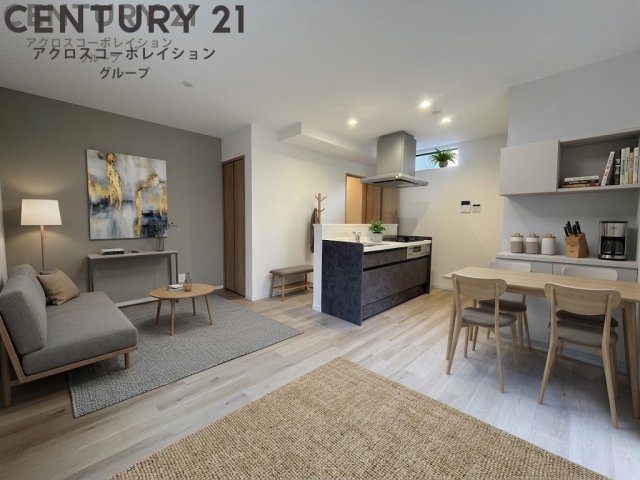 居室・リビング　画像中の家具はAIにより配置加工しているため、付属しません