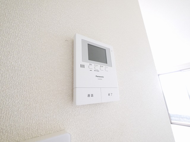 セキュリティ　モニター付きインターホンです