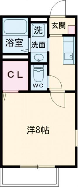 エルメゾン三番町の間取り写真