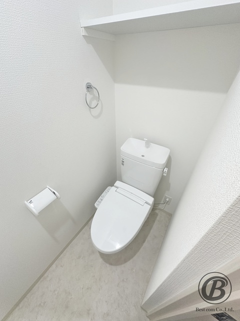 南海高野線 北野田駅 徒歩8分 3階建 築1年のトイレ写真