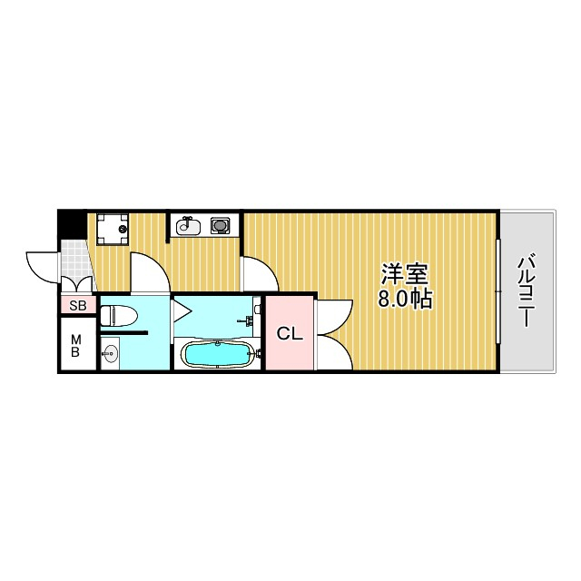 ONE ROOF FLAT NISHINOMIYAの間取り写真