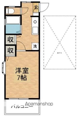 湘南新宿ライン高海 赤羽駅 徒歩8分 2階建 築29年の間取り写真