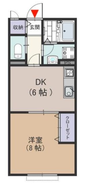 ＪＲ片町線 徳庵駅 徒歩10分 2階建 築16年の間取り写真