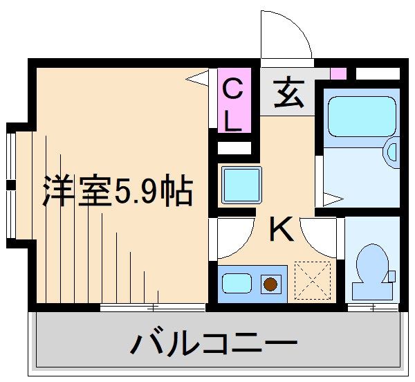 メゾンフェルミエの間取り写真