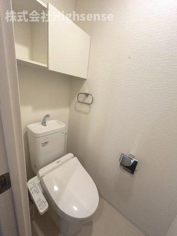 トイレ　ゆったりとした空間のトイレです