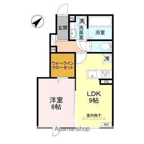 residence歌川町 A棟の間取り写真