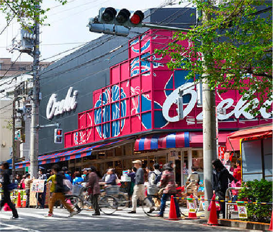 スーパー　スーパーオオゼキ目黒不動前店（スーパー）まで294m
