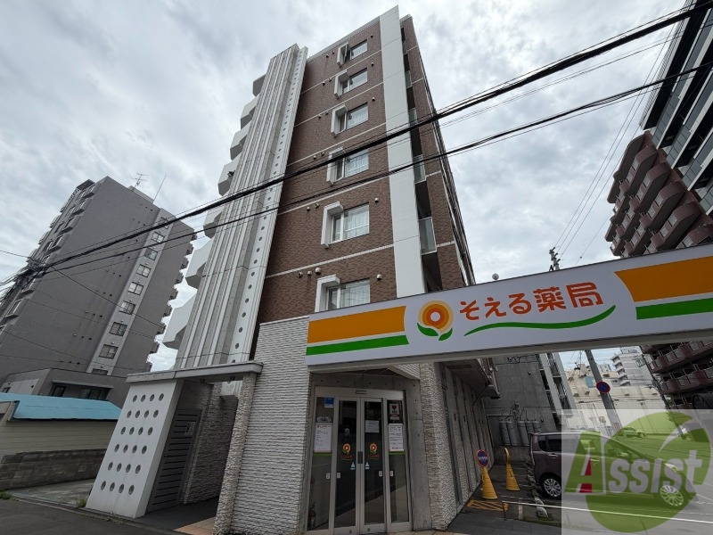 建物外観　札幌市西区琴似一条「モンブリック琴似」