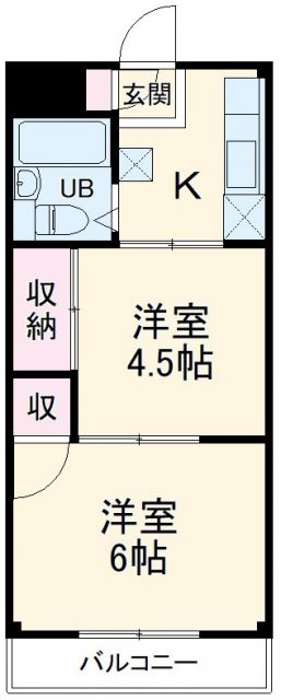 エステートUの間取り写真