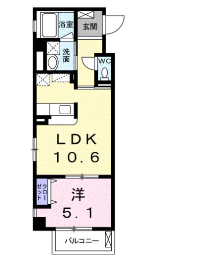 CASA Gの間取り写真