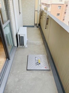 バルコニー　開放的で明るい空間を演出してくれるバルコニーです