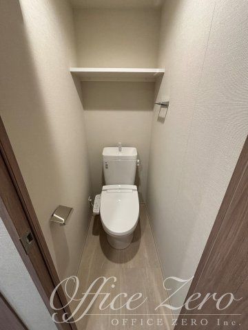 トイレ　１Kタイプの写真となります。