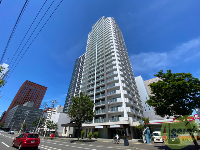 建物外観　札幌市中央区北四条東　「パシフィックタワー札幌」