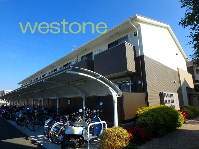 建物外観　バイク置けます