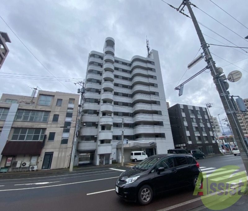 建物外観　札幌市中央区北６条「円山北町ハイム」