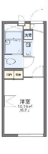 レオパレス西古津の間取り