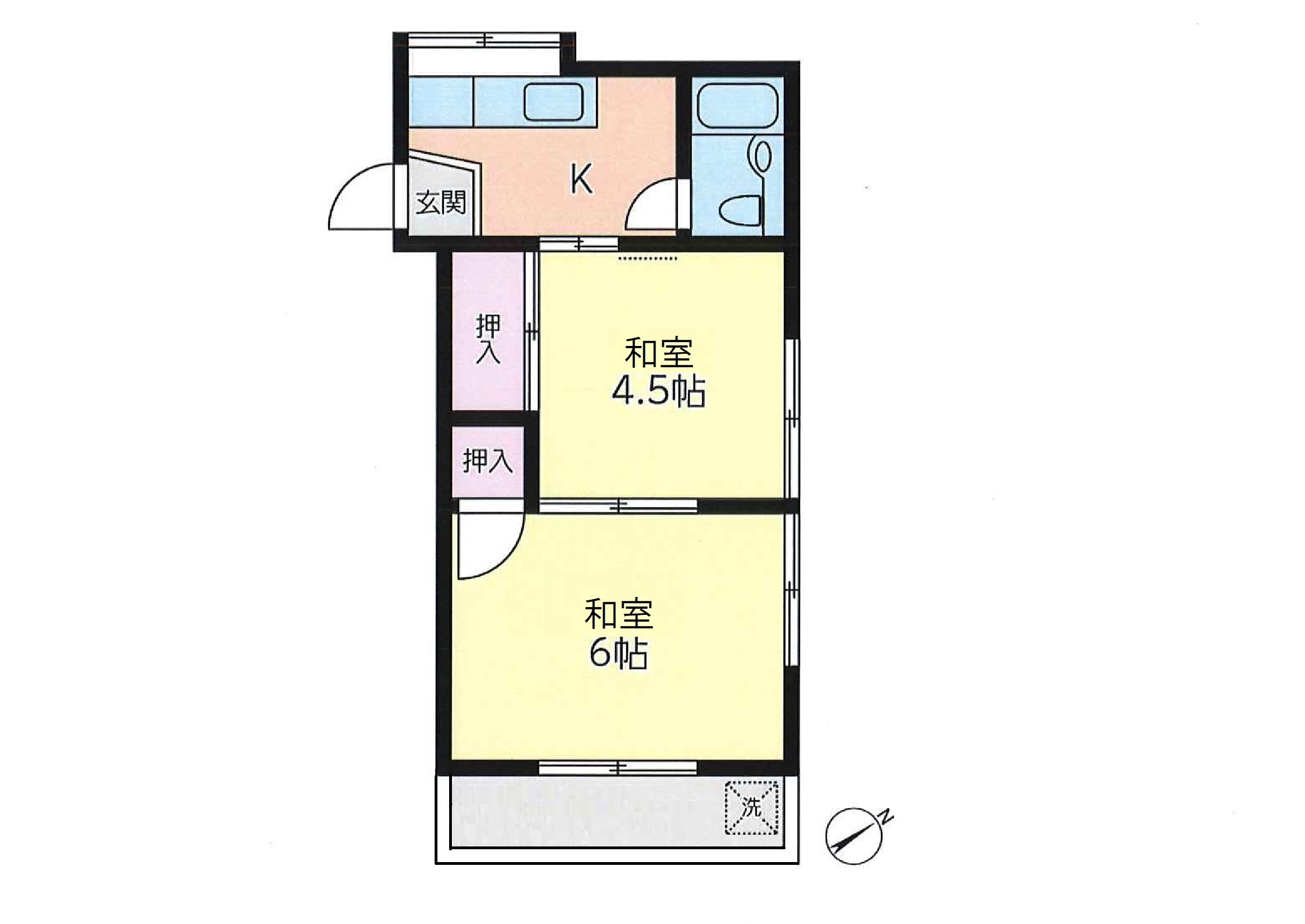 グリーンハイム戸塚の間取り