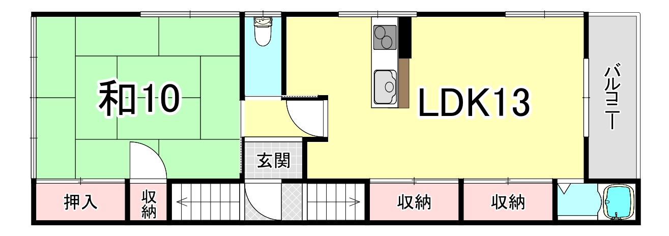 【ISE Grand垂水の間取り】