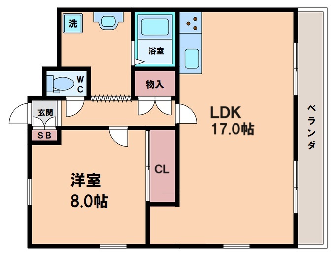 ロイヤルキタノの間取り