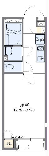 レオネクストアズールぐみのき４の間取り