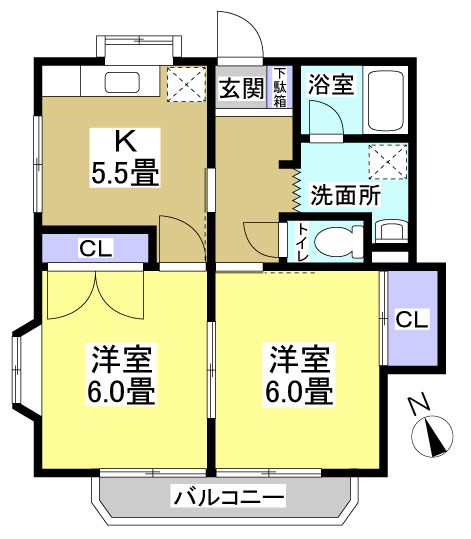 メゾンＫ　IVの間取り