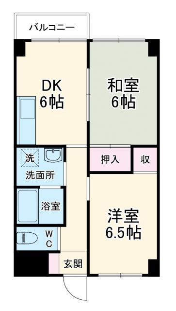 友ビル１号の間取り