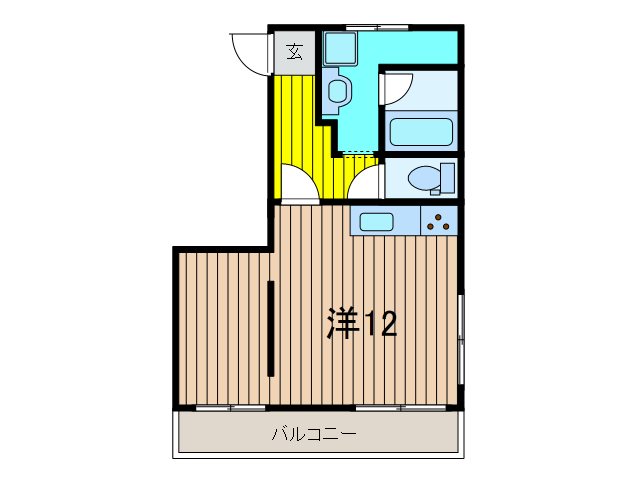 山中ビルの間取り