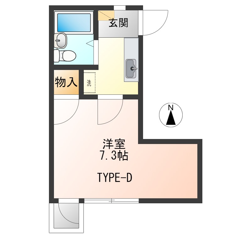 シャトルくまがい六日町の間取り