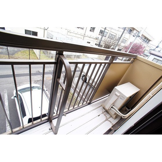 バルコニー　南向き日当たり良好です