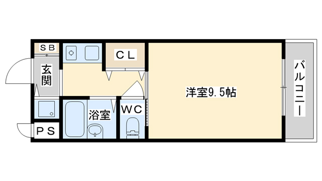 ＣＩＴＹ ＣＯＭ高槻の間取り