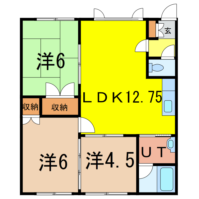 シルキー8.2の間取り