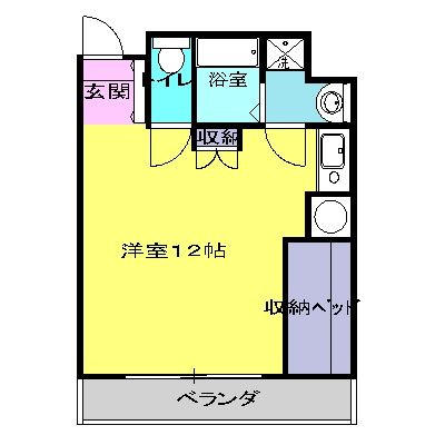 グランビューの間取り