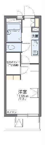 レオパレスエスペランサの間取り