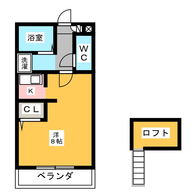 ビクトリアハウス枇杷島の間取り