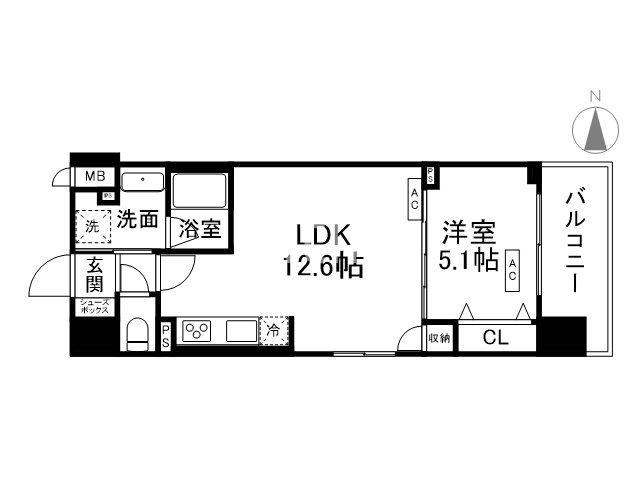 ベラジオ雅び京都三条通の間取り